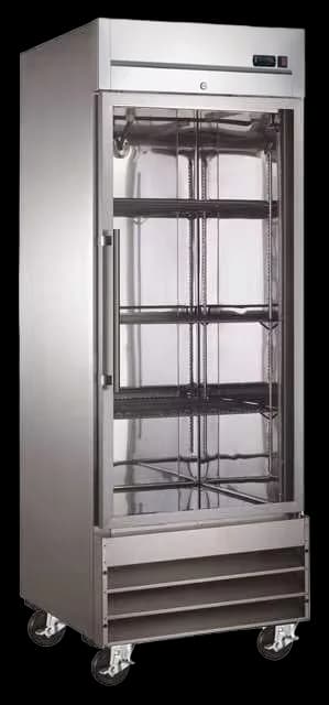 23 cu. ft. Glass Door Reach In Freezer