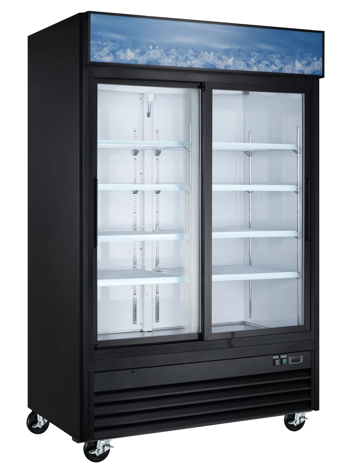45 cu. ft. Merchandising Sliding Glass Door Refrigerator