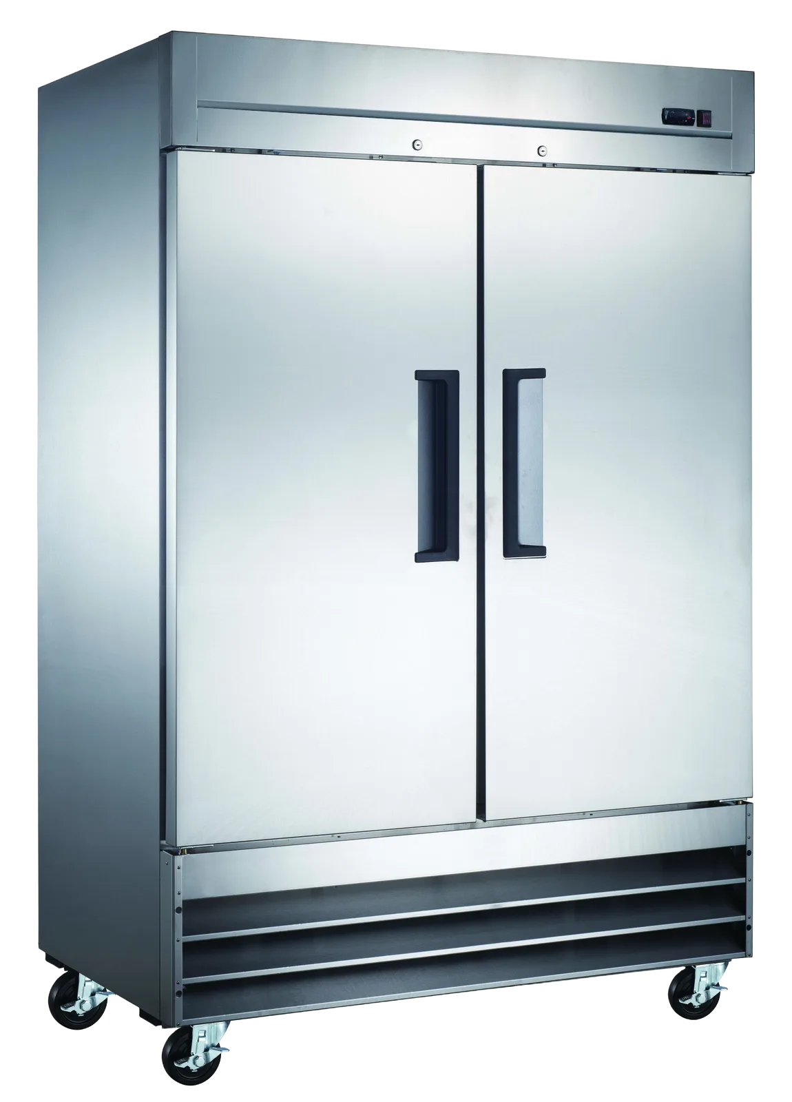 2 Solid Door Reach-In Refrigerator, 47 cu. ft. — model DR47R