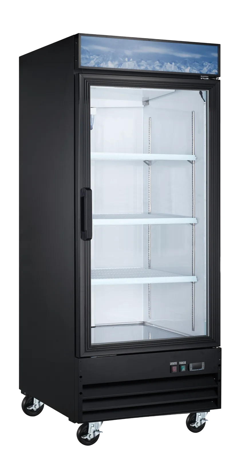 8 cu. ft. Merchandising Swing Glass Door Freezer — model DR8MGF