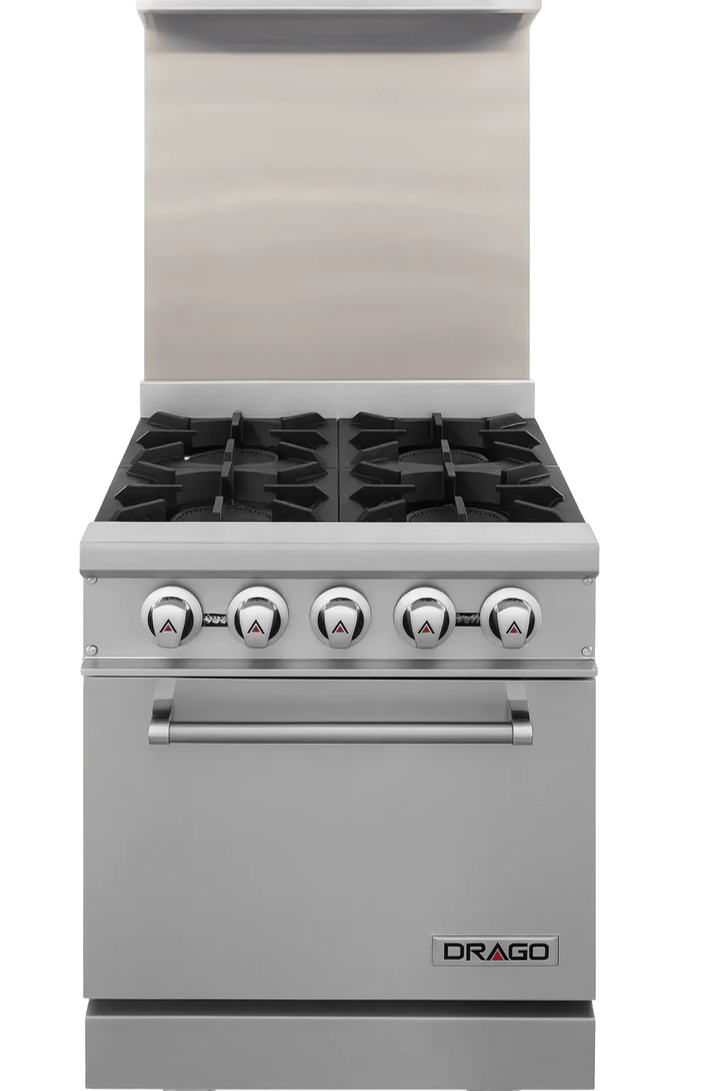 24″ Gas Range, 4 Burners — model DRR24-4B
